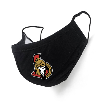 Ottawa Senators mască black