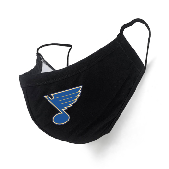 St. Louis Blues mască black