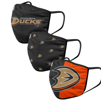 Anaheim Ducks măști Foco set of 3 pieces