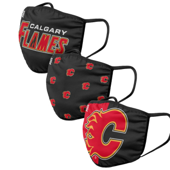 Calgary Flames măști Foco set of 3 pieces