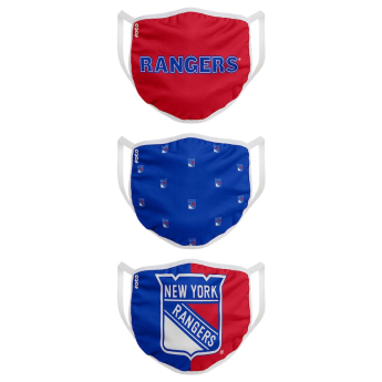 New York Rangers măști Foco set of 3 pieces