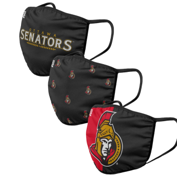 Ottawa Senators măști Foco set of 3 pieces