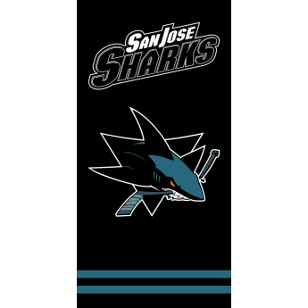 San Jose Sharks prosop de plajă black