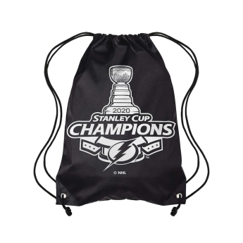 Tampa Bay Lightning sac de sală 2020 Stanley Cup Champions Drawstring Backpack