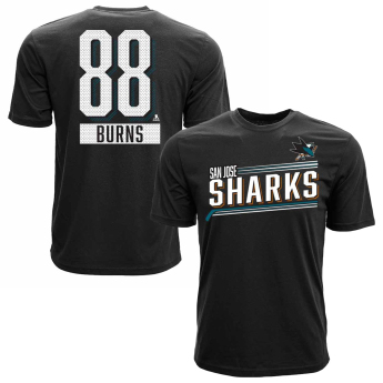 San Jose Sharks tricou de bărbați Brent Burns #88 Icing Name and Number