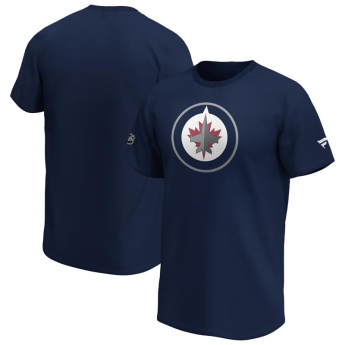 Winnipeg Jets tricou de bărbați Iconic Primary Colour Logo Graphic