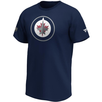 Winnipeg Jets tricou de bărbați Iconic Primary Colour Logo Graphic