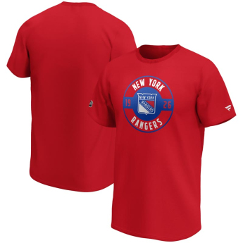 New York Rangers tricou de bărbați Iconic Circle Start Graphic