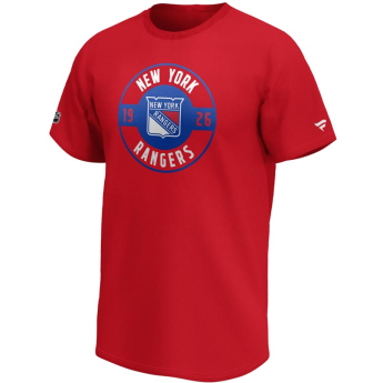 New York Rangers tricou de bărbați Iconic Circle Start Graphic