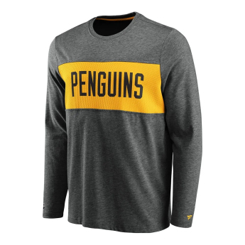 Pittsburgh Penguins tricou de bărbați cu mânecă lungă back to basics