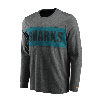 San Jose Sharks tricou de bărbați cu mânecă lungă back to basics