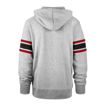 Chicago Blackhawks hanorac de bărbați cu glugă Double Block ’47 Sleeve Stripe Hood