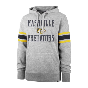 Nashville Predators hanorac de bărbați cu glugă ouble Block ’47 Sleeve Stripe Hood