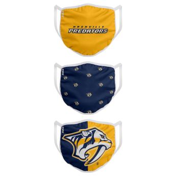 Nashville Predators măști Foco set of 3 pieces EU