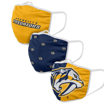 Nashville Predators măști Foco set of 3 pieces EU