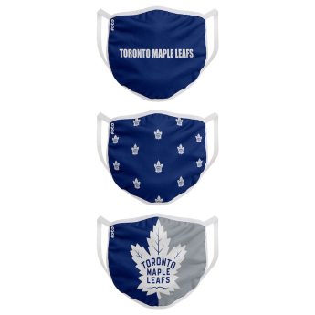 Toronto Maple Leafs măști Foco set of 3 pieces EU