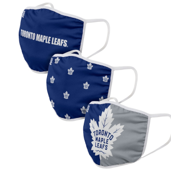 Toronto Maple Leafs măști Foco set of 3 pieces EU