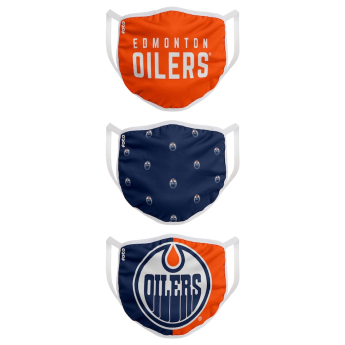 Edmonton Oilers măști Foco set of 3 pieces EU