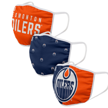 Edmonton Oilers măști Foco set of 3 pieces EU