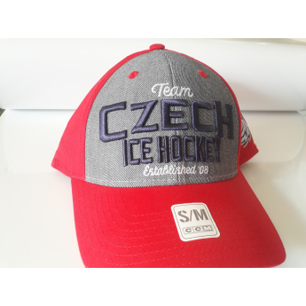 Echipa națională de hochei șapcă de baseball Czech Republic Logo Lev CCM