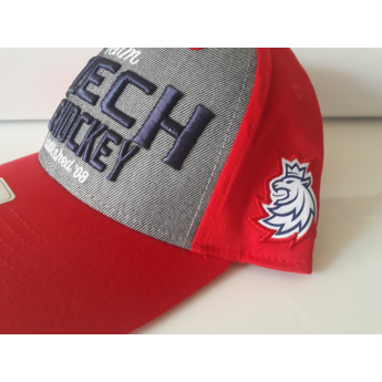 Echipa națională de hochei șapcă de baseball Czech Republic Logo Lev CCM