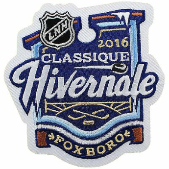 NHL produse aplicație Winter Classic Foxboro 2016 Jersey Patch Hivernale