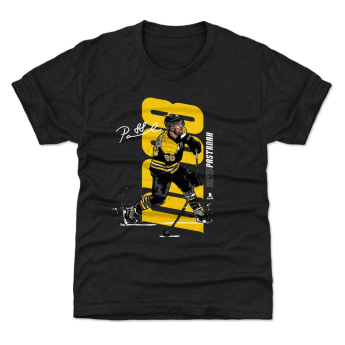 Boston Bruins tricou de copii David Pastrňák #88 Vertical WHT 500 Level