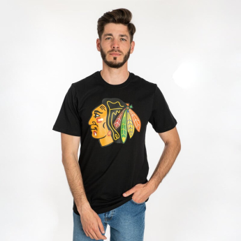 Chicago Blackhawks tricou de bărbați Imprint Echo Tee black