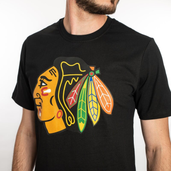 Chicago Blackhawks tricou de bărbați Imprint Echo Tee black