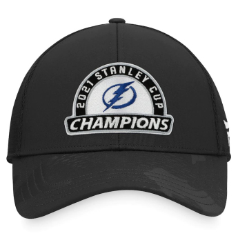 Tampa Bay Lightning șapcă de baseball 2021 Stanley Cup Champions Locker Room Adjustable Trucker