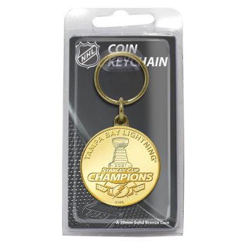 Tampa Bay Lightning breloc 2021 Stanley Cup Champions Bronze Mint Coin