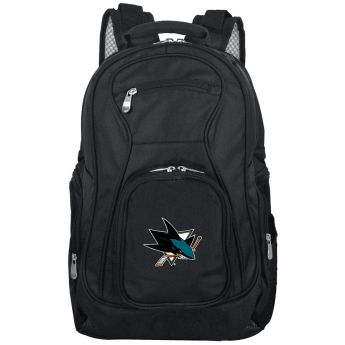San Jose Sharks rucsac Laptop Travel Backpack - Black