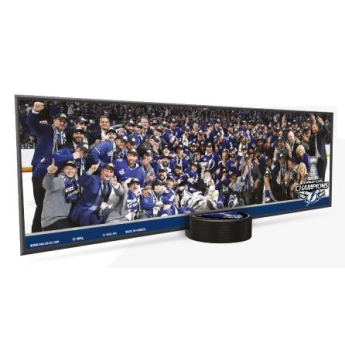 Tampa Bay Lightning poză în ramă 2021 Stanley Cup Champions Deco plaque