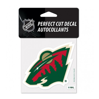 Minnesota Wild abțibild Color decal