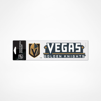 Vegas Golden Knights abțibild Logo text decal