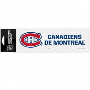 Montreal Canadiens abțibild Logo text decal