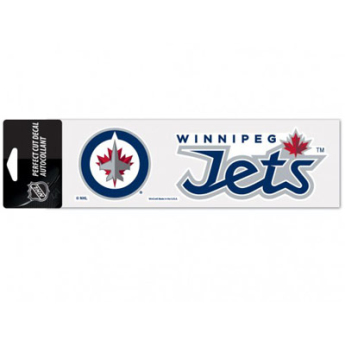 Winnipeg Jets abțibild Logo text decal