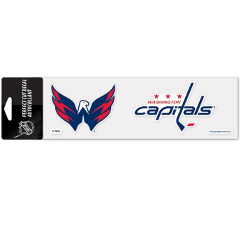 Washington Capitals abțibild logo text decal