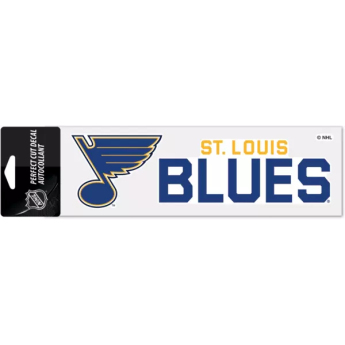 St. Louis Blues abțibild logo text decal