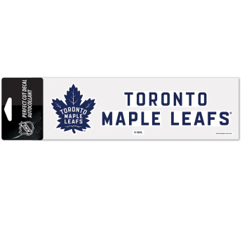 Toronto Maple Leafs abțibild logo text decal