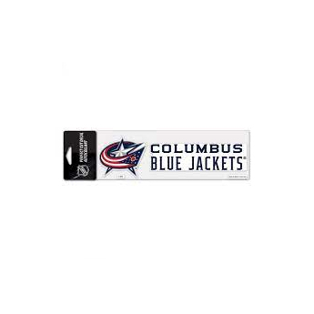 Columbus Blue Jackets abțibild logo text decal