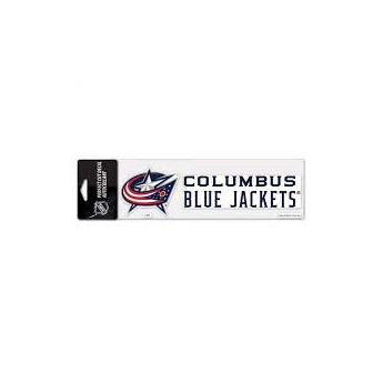 Columbus Blue Jackets abțibild logo text decal
