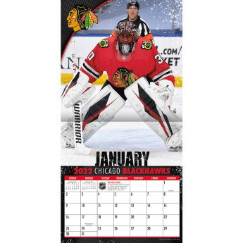 Chicago Blackhawks calendar 2022 wall calendar