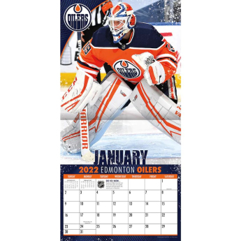 Edmonton Oilers calendar 2022 wall calendar