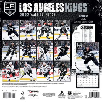 Los Angeles Kings calendar 2022 wall calendar