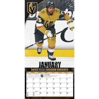 Vegas Golden Knights calendar 2022 wall calendar