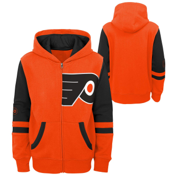 Philadelphia Flyers hanorac cu glugă pentru copii faceoff colorblocked fleece full-zip