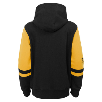 Pittsburgh Penguins hanorac cu glugă pentru copii faceoff colorblocked fleece full-zip