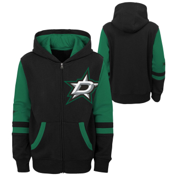 Dallas Stars hanorac cu glugă pentru copii faceoff colorblocked fleece full-zip