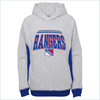 New York Rangers hanorac cu glugă pentru copii power play raglan pullover